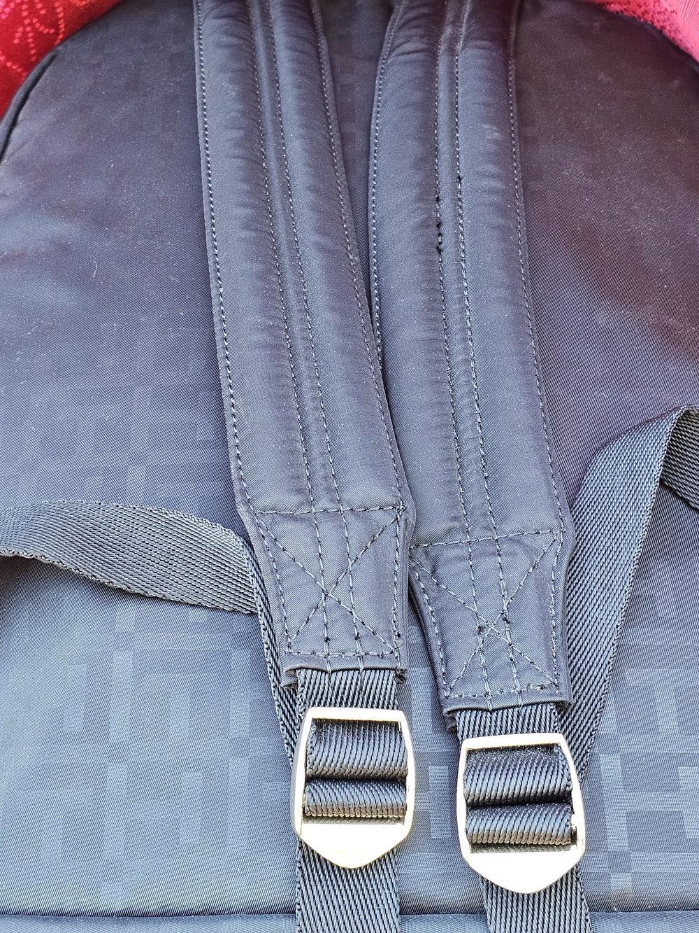 Tommy Hilfiger Charcoal Black Monogram Backpack - Picture 16 of 16